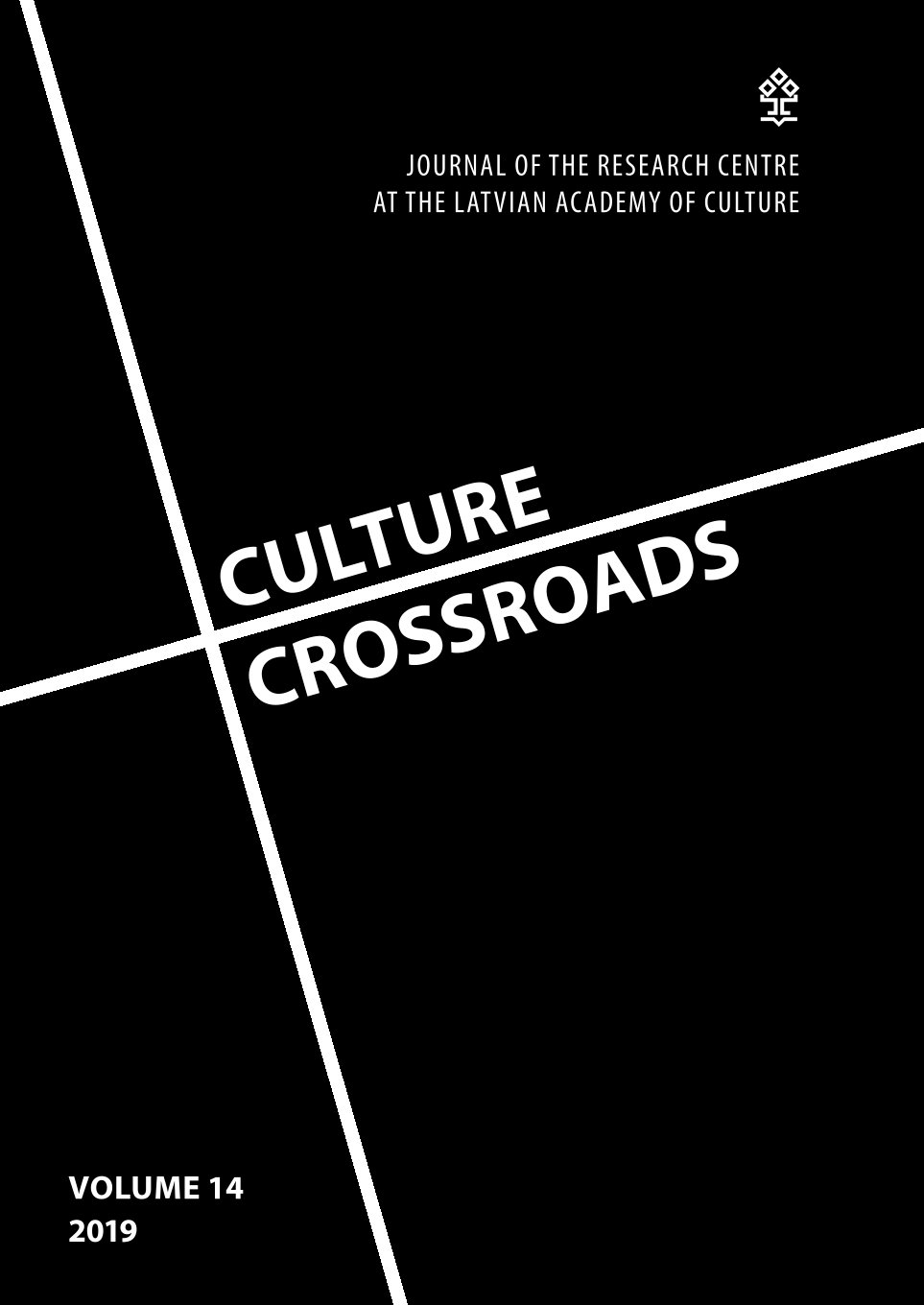 					View Vol. 14 (2019): Culture Crossroads
				