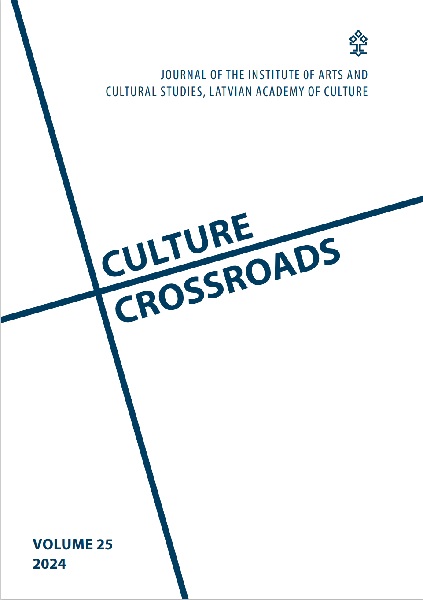 					View Vol. 25 (2024): Culture Crossroads
				